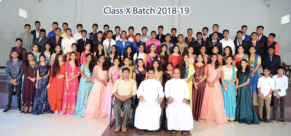 Don Bosco Shirva CBSE Class X Board Results 2018 - 2019