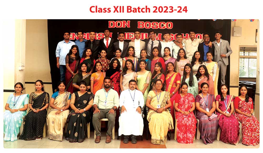 Don Bosco Shirva CBSE Class XII Board Results 2023 - 2024