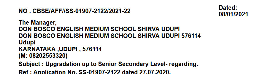 Affiliation Certificate (Page 2)