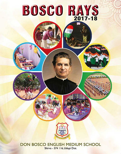 Don Bosco School Magazine 2017-2018 Cover