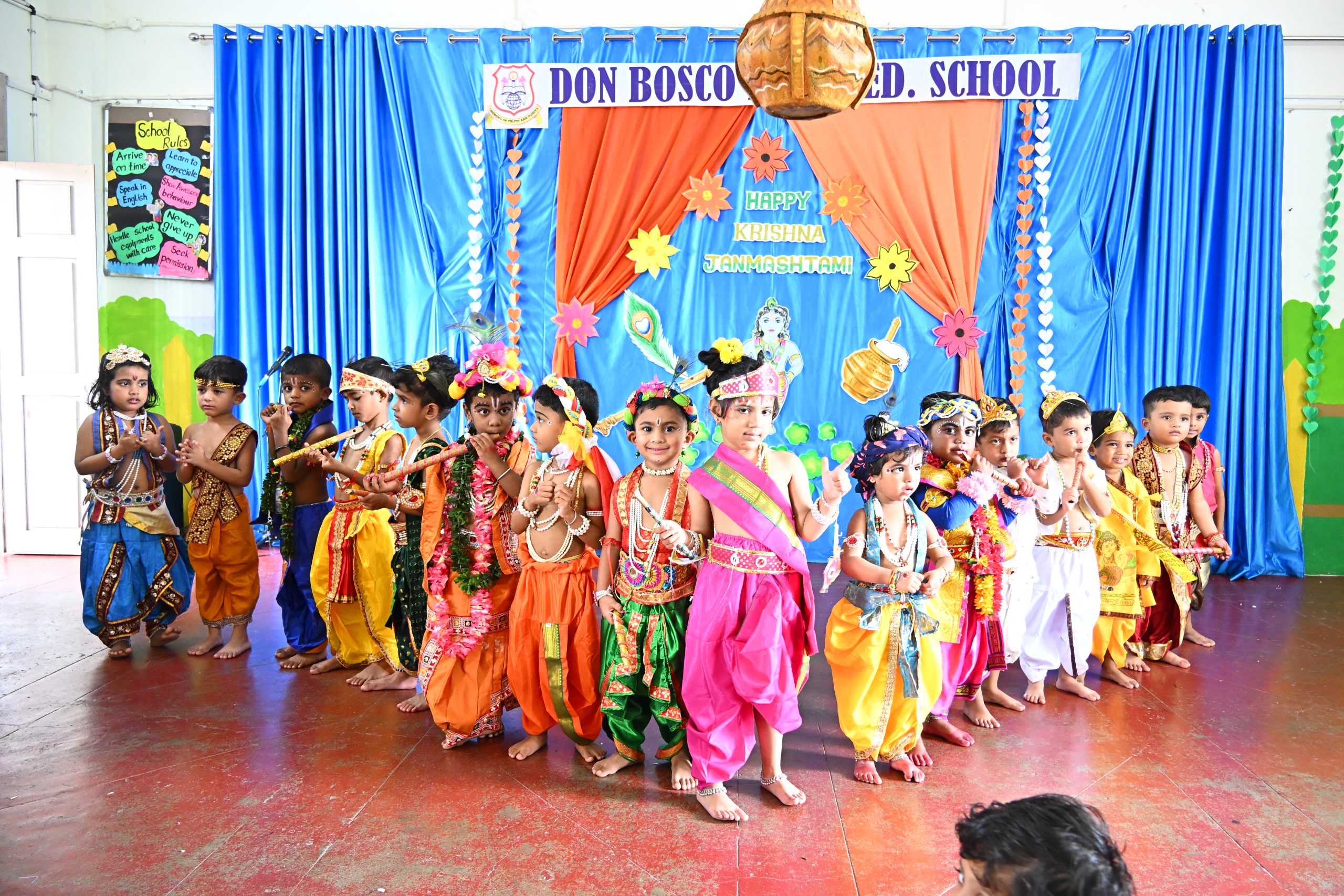 Shri Krishna Janmashtami Celebration 2026 – Don Bosco Playschool &  Kindergarten