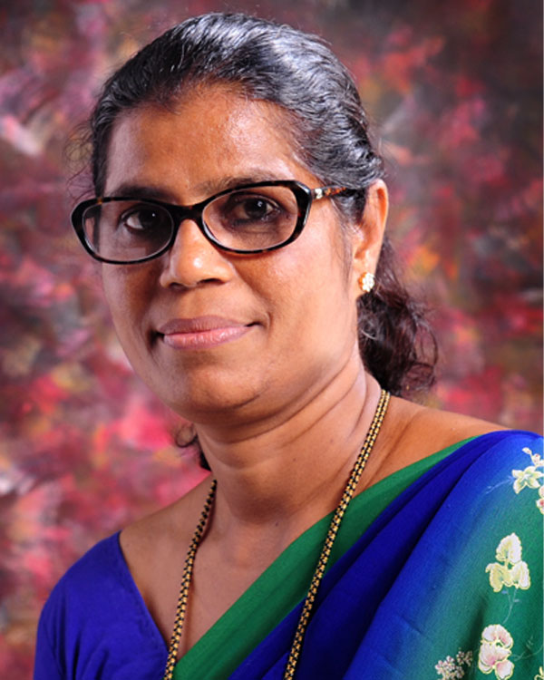 Mrs Zarina J. Lasrado